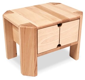 Nočný stolík LOFT 01 so zásuvkou z masívu