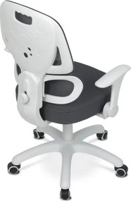 Detská otočná stolička sivá KA-K1063 GREY