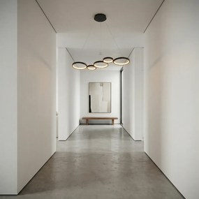 Toolight Toolight, LED stropné svietidlo 85cm, 35W, 4000K, 2000lm, APP1923-CP, čierna, OSW-66065