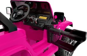 Ramiz Jeep Wrangler Rubicon Ružové vozidlo