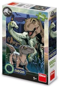 JURSKÝ SVET 100 XL neónové puzzle