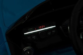 LEAN CARS Mercedes AMG SL63 modro lakovaný batériový automobil