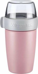 Westmark Dvojdielna dóza na desiatu, 700 ml, ružová, S