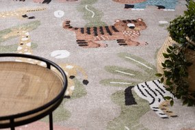 Dywany Łuszczów Detský kusový koberec Fun Africa beige - 160x220 cm