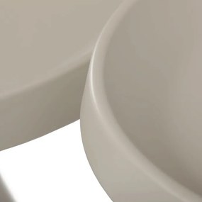 Autronic BONTEC Konferenčný stolík 69x69x44cm, kov, kašmír, CT-F4112 CSM Farba: Béžová