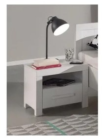 Detský nočný stolík z masívneho borovicového dreva Vipack Erik