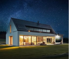 LED solárny reflektor so senzorom LED/10W/3,7V 4000K IP65 3600 mAh + DO