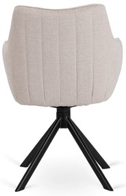 PROXIMA.store - Čalúnená otočná stolička MUMBAI FARBA: hnedá