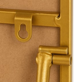 Zrkadlo Benicia 140x40 cm - zlaté lesklé