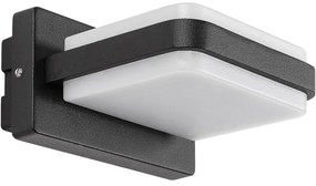 Rabalux 77061 - LED Vonkajšie nástenné svietidlo GENDT LED/12W/230V IP44 čierna