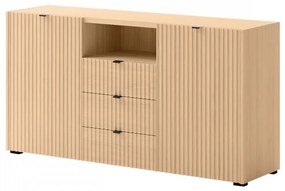 Komoda Siroti 2D3SZ SR02, Farby: dub vicenza bielený