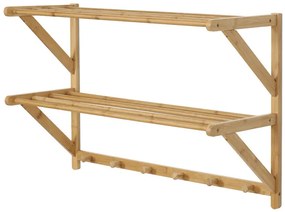 Vešiak B005 NAT, bambus