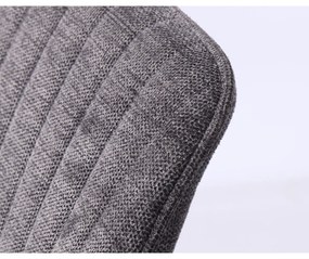 Tmavosivá jedálenská stolička Nolan – Unique Furniture