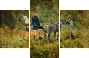 Obraz - Henri de Toulouse-Lautrec, The Trap, reprodukcia (90x60 cm)