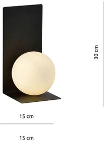 Nástenné svietidlo FORM 1xE14/10W/230V čierna