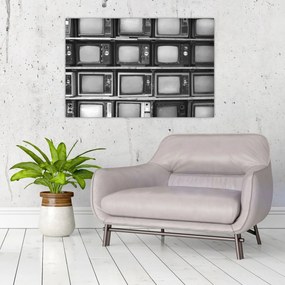 Obraz - Retro televízie (90x60 cm)