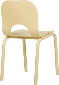 Žltá jedálenská stolička Atto – noo.ma