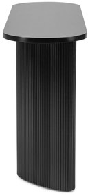 Konzolový stolek Pauline 140 cm černý