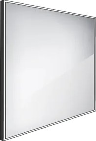 Nimco Čierne LED zrkadlo 600x600 - ZPC 13066-90