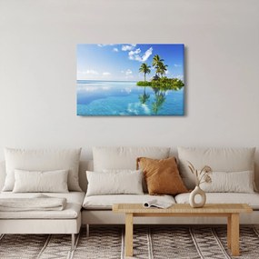 Obraz - Tropický ostrov (90x60 cm)