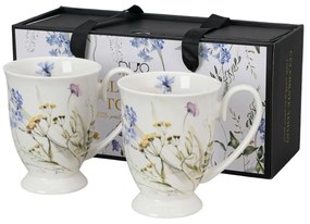 Porcelánový hrnček na nohe Royal Melody 340 ml sada 2ks