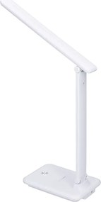 LED stolná lampička 10W, 490lm, zmena CCT, stmievanie, biela