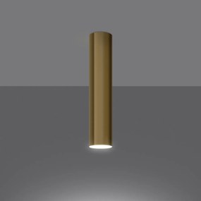 Stropné svietidlo Lagos, 1x zlaté kovové tienidlo, (30 cm)