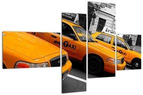 Žlté taxi - obraz