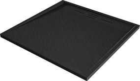 Mexen Amon štvorcový sprchový kút SMC 90 x 90 cm, čierny - 4F709090