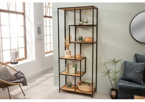 Knižnica/Regál 42022 77cm Slim Line Divoký Dub  - Komfort-nábytok