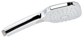 Plastová sprchová hlavica v lesklo striebornej farbe – Sapho