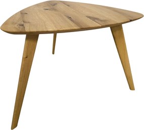Konferenčný stolík v tvare trojuholníka FINN, 70x70x50 cm Orech
