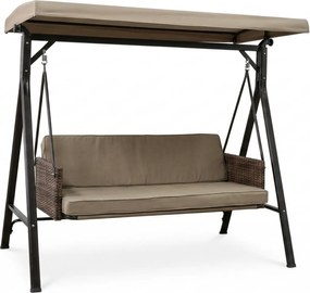 Zahradní houpačka pro 3 osoby Houseland Siena