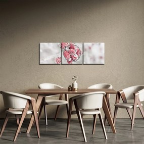 Obraz - Zamrznuté plody (s hodinami) (90x30 cm)