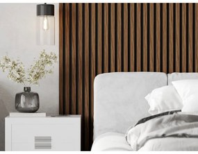 Mexen Lam-B, akustické stenové lamely 275 × 30 cm, HDF doska 4 mm, technická dyha, mahagón rubínový, S100-275307-3015-013