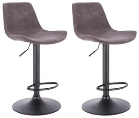 2x Barová stolička Hawaj CL-18022 | tmavo šedá