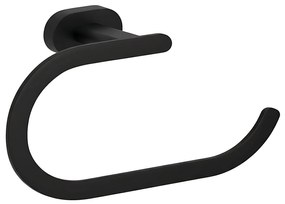 Rea Til, kúpeľňový vešiak na uteráky, čierna matná, REA-88067