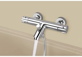 Livarno®  Sprchová/Vaňová batéria s termostatom (vaňová batéria, chróm)  (100395422)