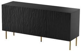 Komoda Jungle 152 cm čierna