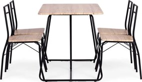 Sada nábytku do jedálne, kuchyne, stôl, 4 stoličky PARIS