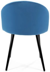 Set štyroch jedálenských stoličiek SJ.077 granátové