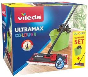 Vileda Súprava na umývanie podlahy Ultramax Colours (zelená )  (100372777)