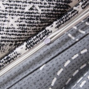 FLANELOVÉ OBLIEČKY FLANELOVE 180X200 CM, 2KS 70X80 CM VZOROVANÉ