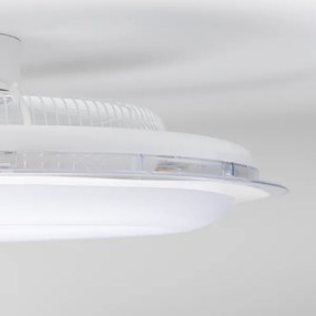 Brilagi - LED Stmievateľné svietidlo s ventilátorom RONDA LED/48W/230V biela + DO