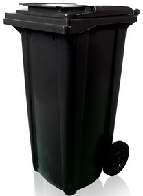 Mobilná plastová nádoba na odpad MGB 120 čierna