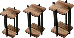 Stojan na kvety Flower Desk Square - Walnut