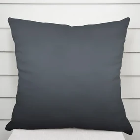 Biante Saténová obliečka na vankúš LUX-L049 Antracitovo sivá 45 x 45 cm