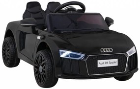 Detský automobil Audi R8 na batérie, čierne