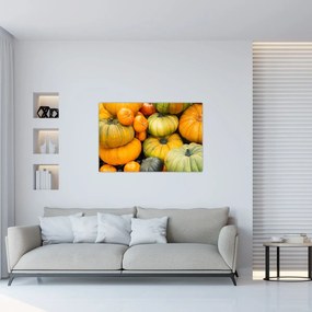 Obraz - Jesenná tekvica (90x60 cm)