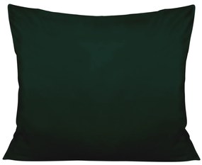 SATÉNOVÁ OBLIEČKA NA VANKÚŠ 70X80CM TMAVOZELENÁ